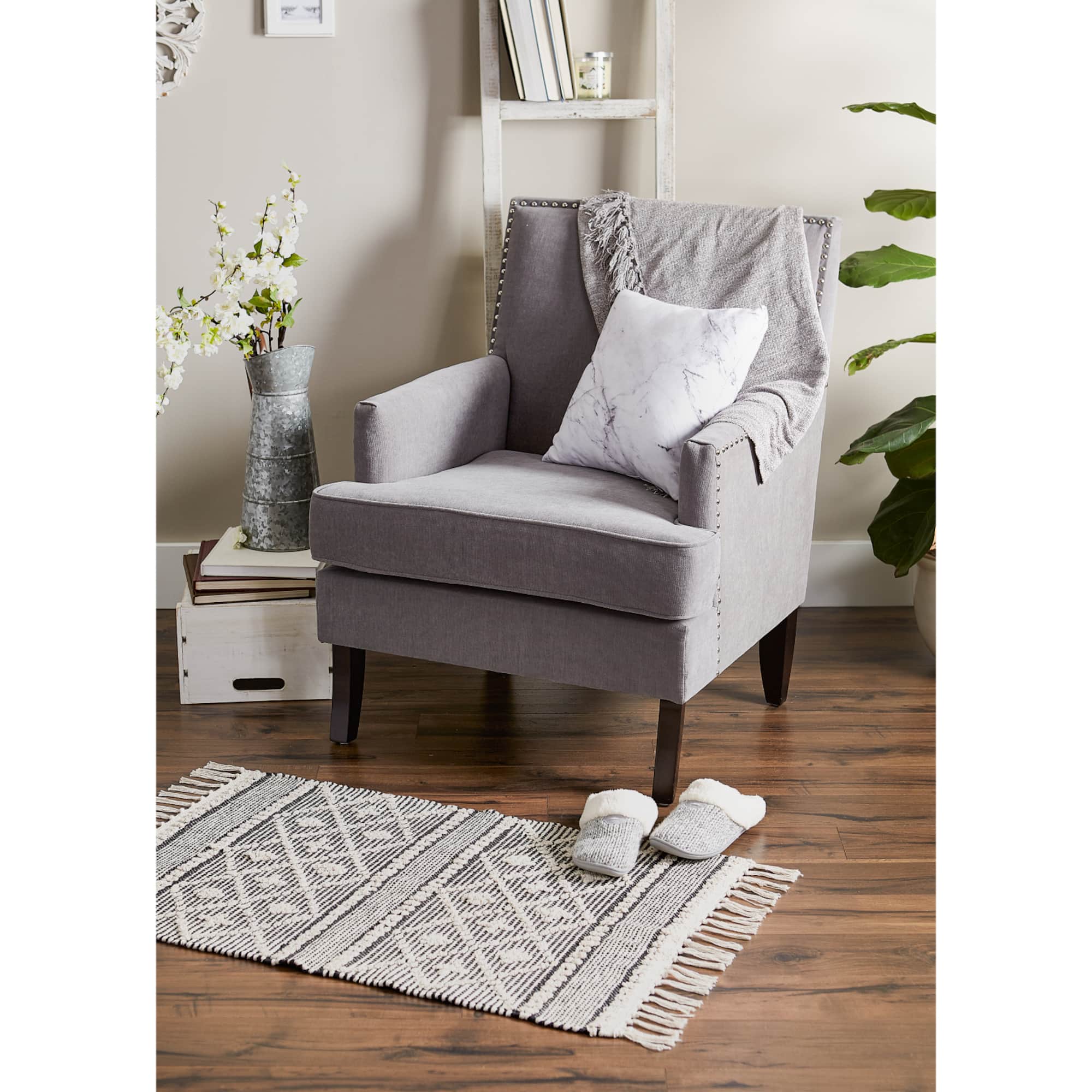 DII® Diamond Textured Hand-Loomed Rug